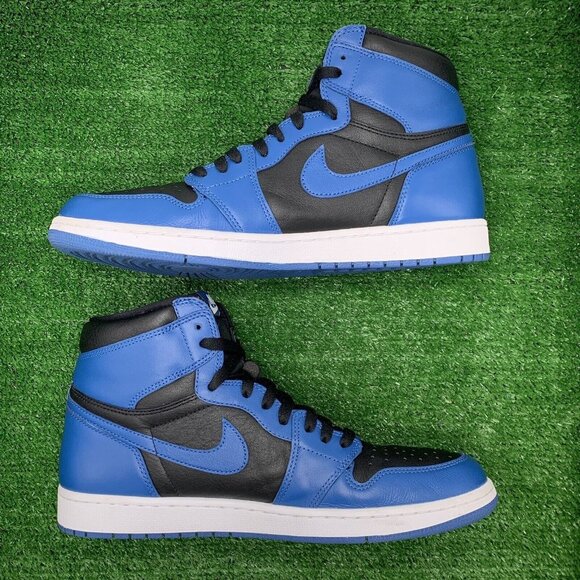 Nike Air Jordan 1 Retro OG High Dark Marina Blue Men's Size 13 OG Box 555088-404 - Picture 6 of 9
